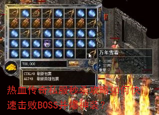 Ѫ˽ɱοٻBOSSװ